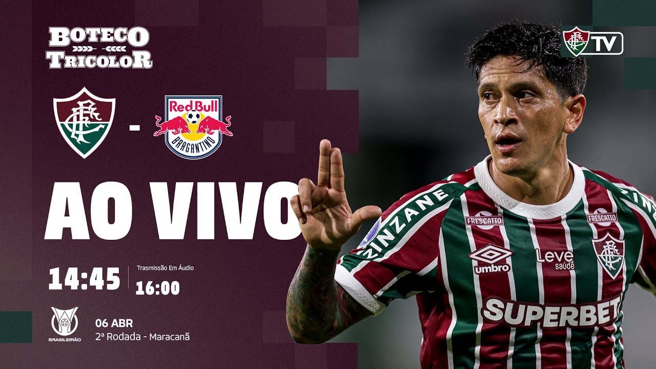 AO VIVO - FLUMINENSE X BRAGANTINO | CAMPEONATO BRASILEIRO 2025 | 2ª RODADA