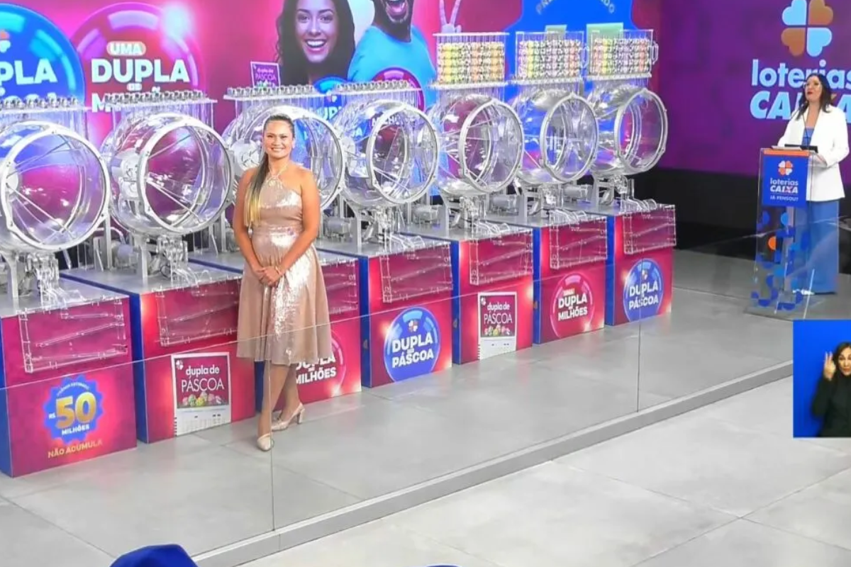 Sorteio da Dupla sena de Páscoa