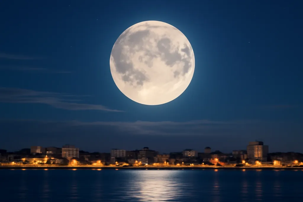 Superlua do Castor: A Maior e Mais Brilhante Superlua do Ano Visível no Brasil